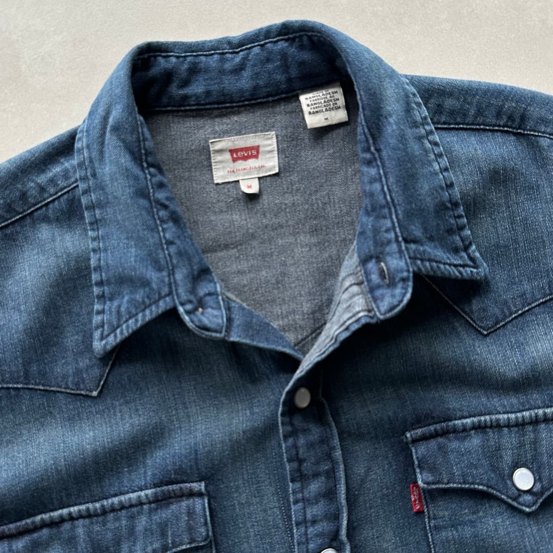 [M]리바이스 Levi's 클래식 웨스턴 데님 셔츠 상품이미지7