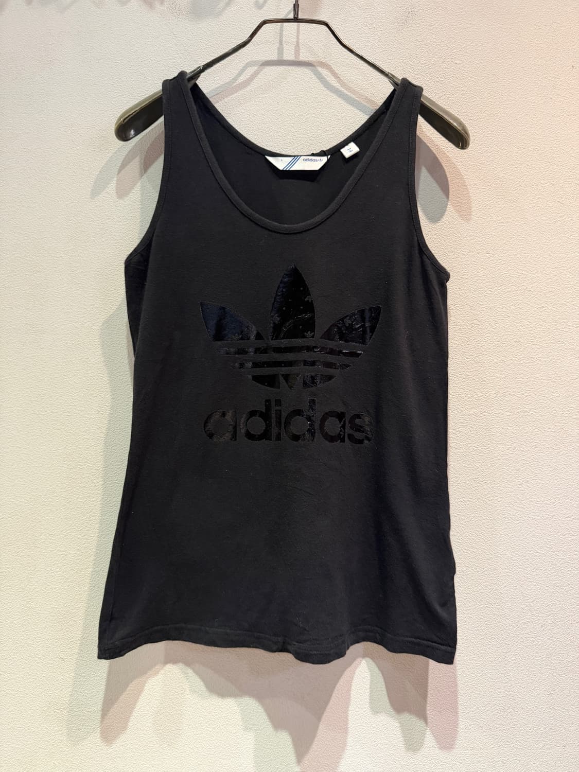 Adidas Originals Black Trefoil Tank Top 상품이미지1