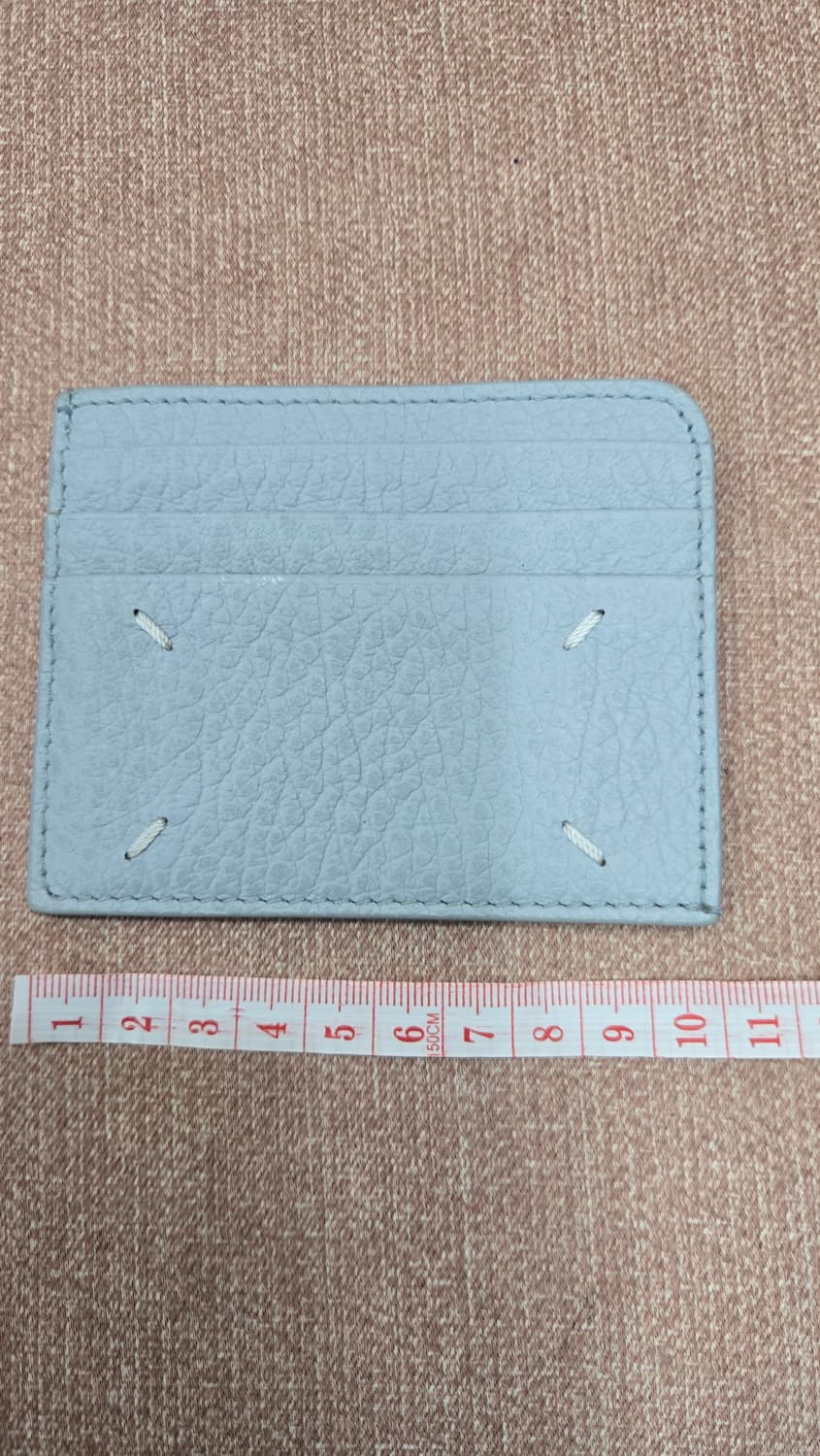 메종 마르지엘라 스티치 카드 홀더 블루 상품이미지1
