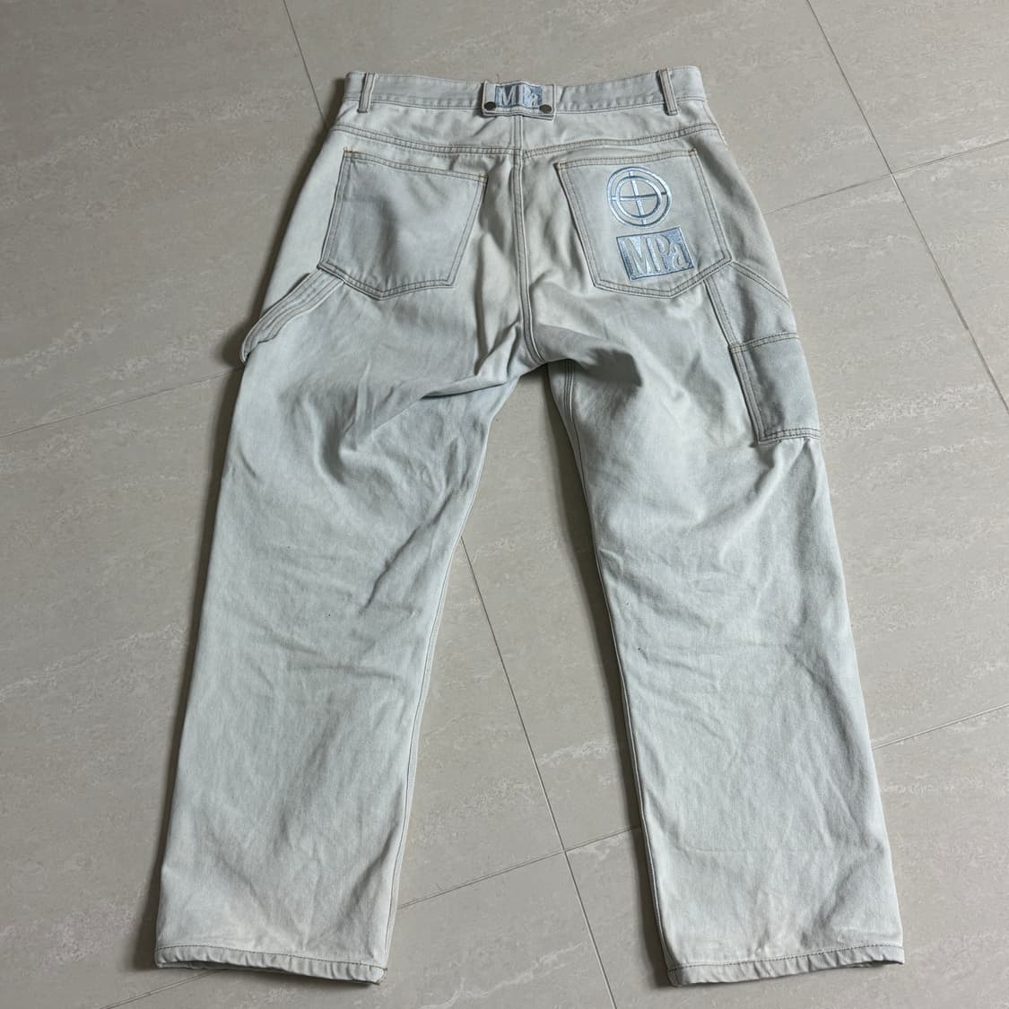 플라스틱 프로덕트 MPA 페인터 데님 라이트블루 청바지 상품이미지2