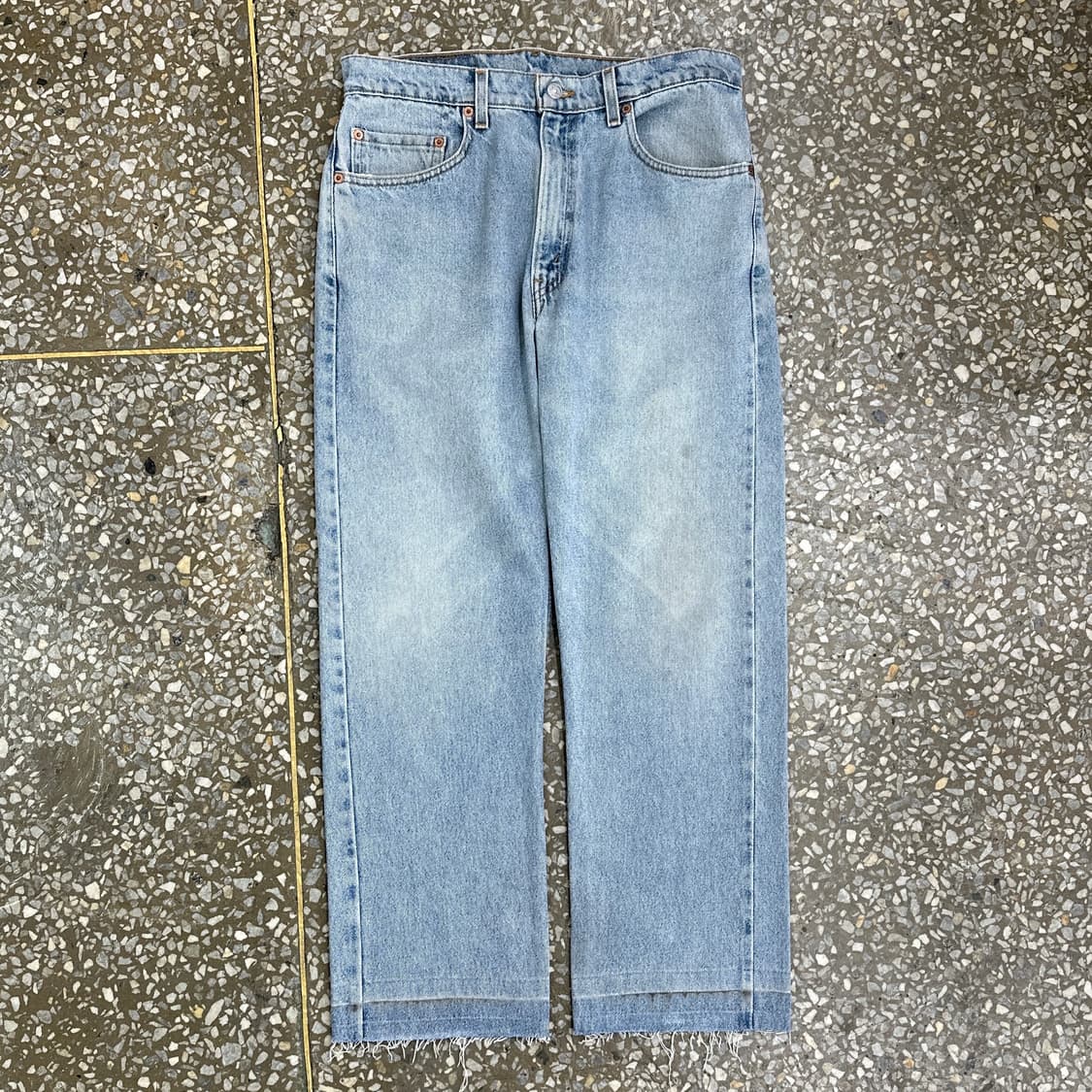 90s 리바이스 505 블루 진 데님 팬츠 33 상품이미지1