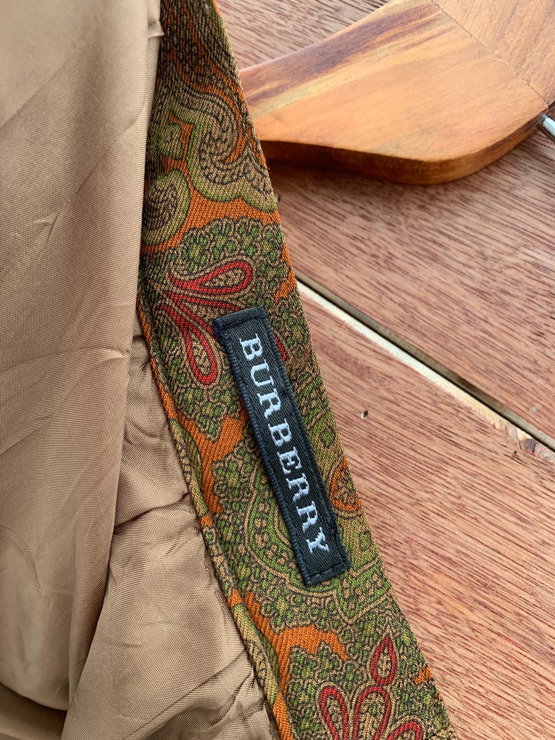 버버리 페이즐리 울 플리츠 스커트 상품이미지2