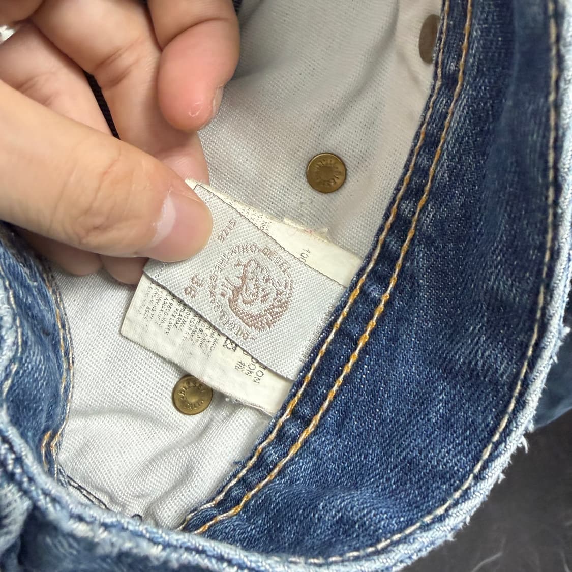 디젤 Viker 데미지 데님 팬츠 상품이미지9