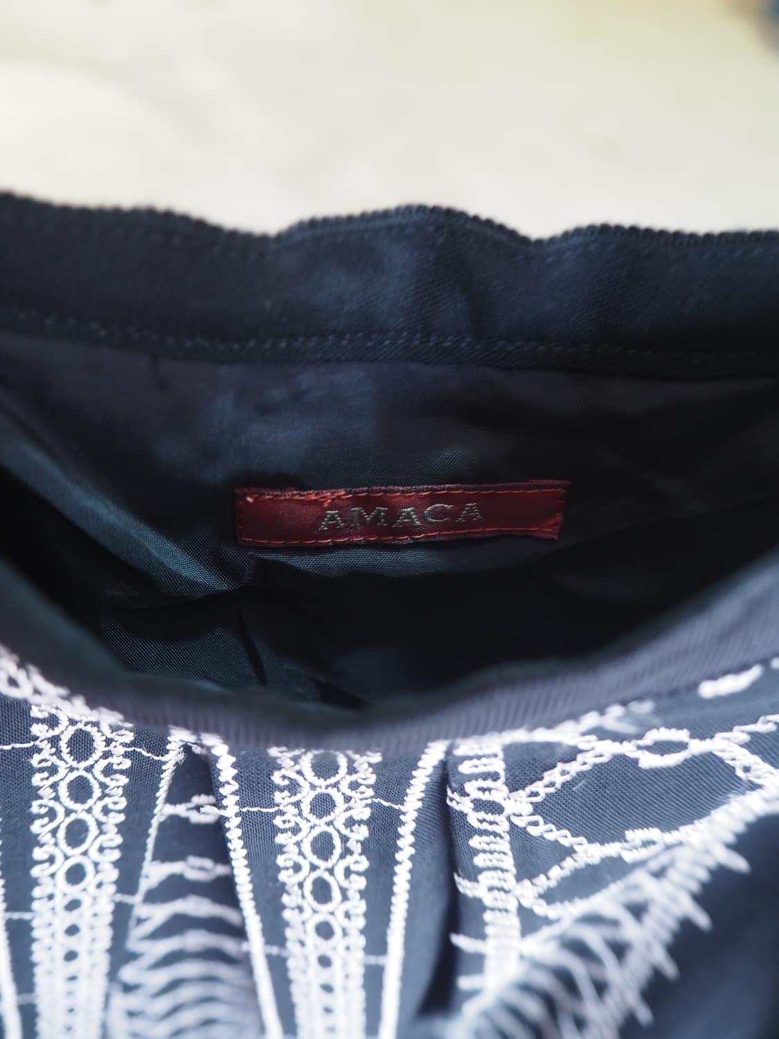 AMACA embroidery skirt  상품이미지5