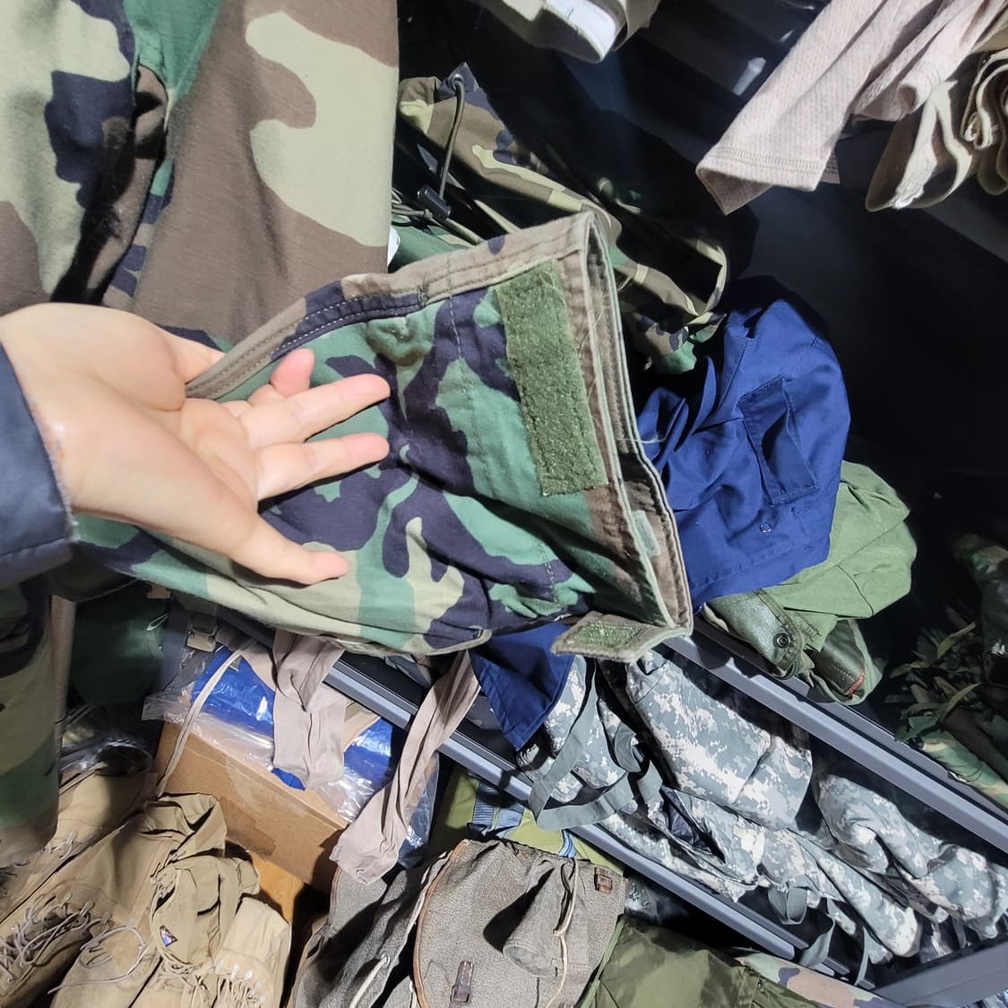 미 오리지널 얼룩이 M65 야상 상품이미지5