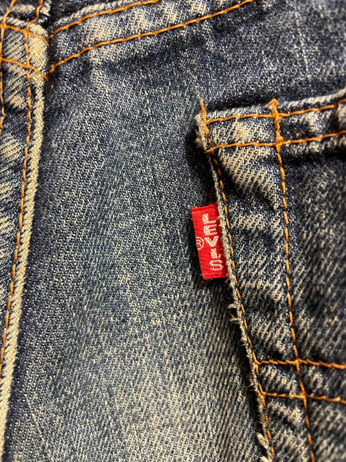 90 리바이스 502빅E 샐비지 반바지 상품이미지4