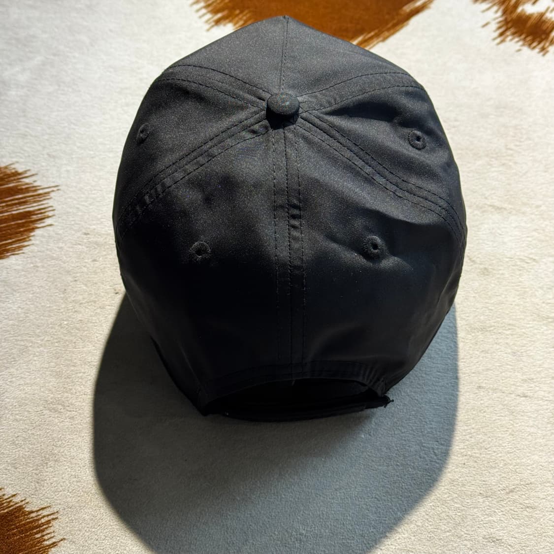 피어오브갓 x 뉴에라 레트로 볼캡 블랙 (OS) 에센셜 상품이미지4