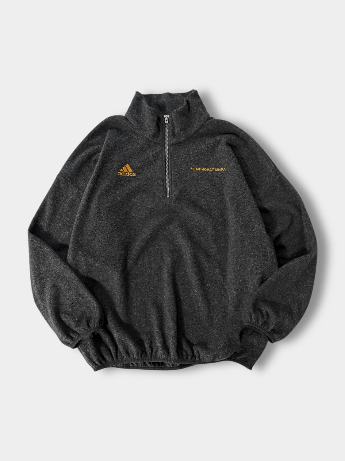 아디다스 x 고샤루브친스키 18fw 오버사이즈 하프집 플리스 자켓 상품이미지1