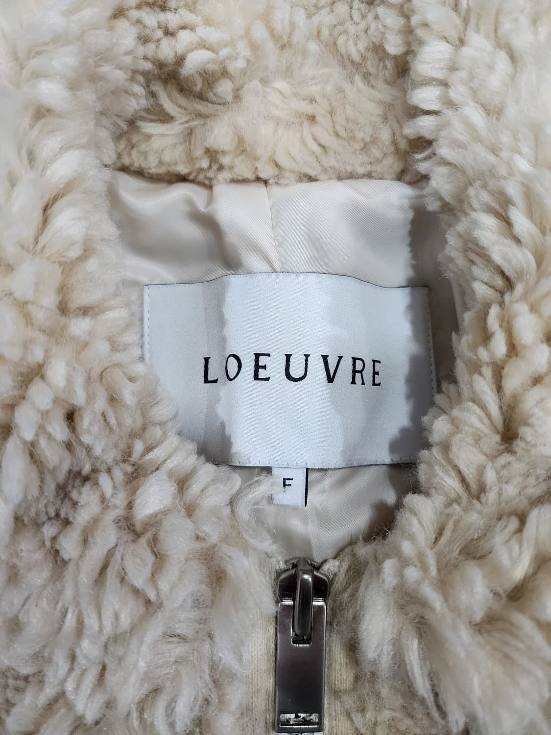 루에브르 페이크 퍼 자켓 집업 자켓 F 상품이미지6