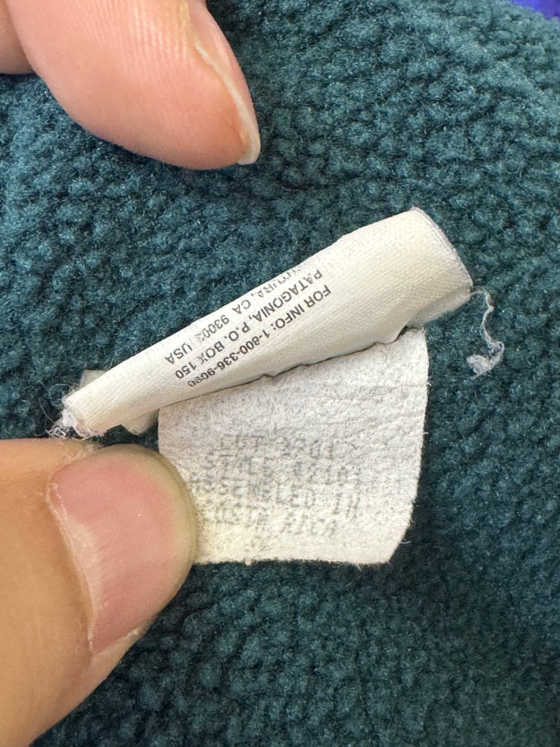 파타고니아 노스노우 90s 쉘드 신칠라 자켓 퍼플 L 상품이미지5