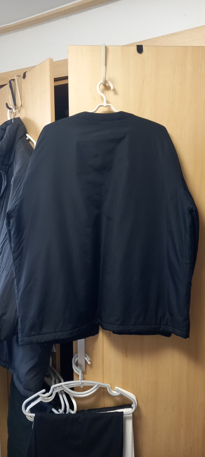 두벌 에잇세컨즈 브이넥 경량패딩 블랙 아이보리 2XL 상품이미지5