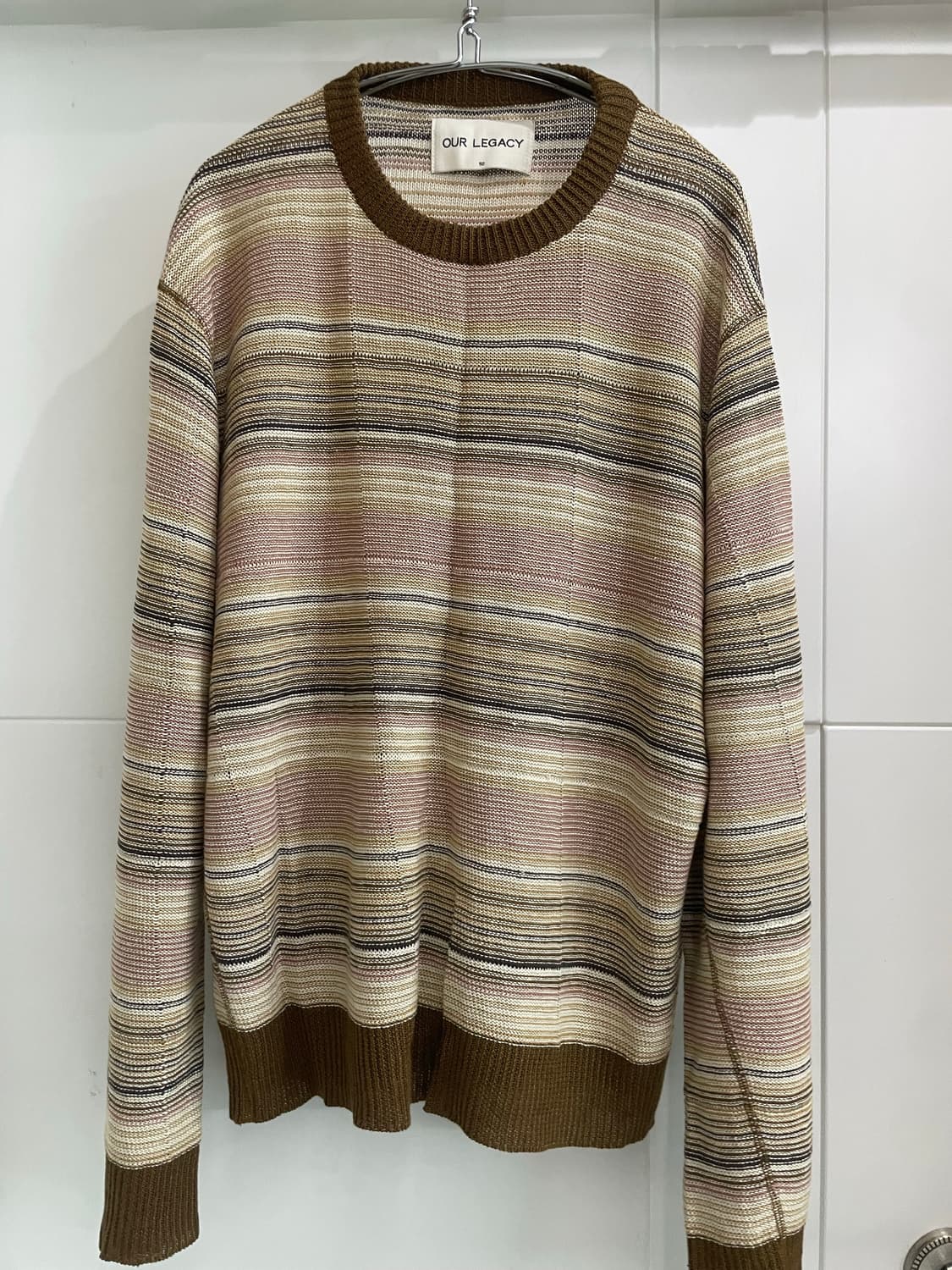 아워레가시 디스트레스드 스트라이프 린넨 상품이미지1