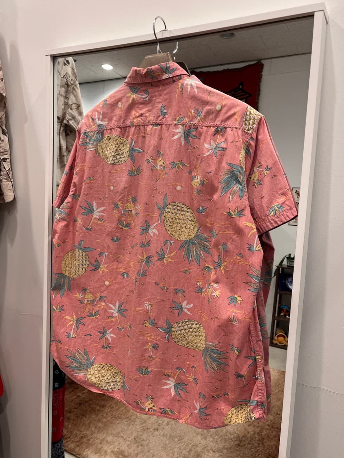 Mossimo Supply 빈티지 하와이안 반팔 셔츠 상품이미지4