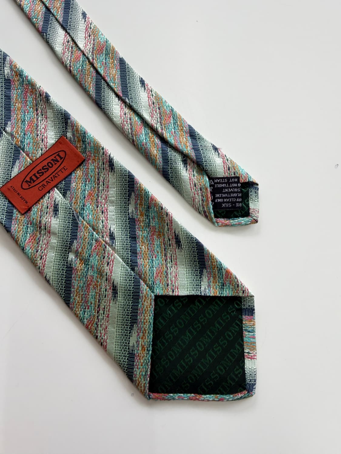 미쏘니 (Missoni) 실크 넥타이 9.3cm 상품이미지5