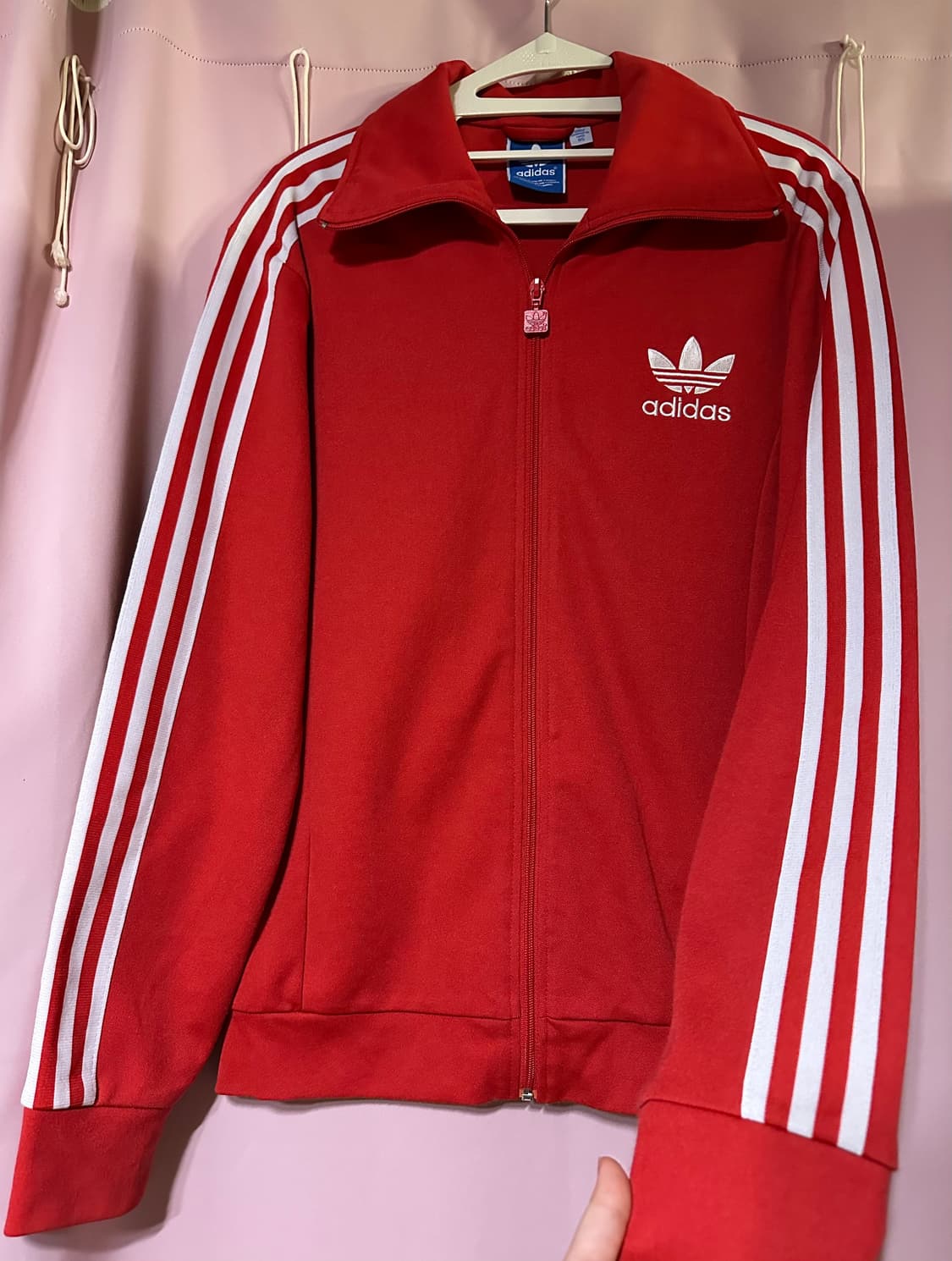 아디다스져지 아디다스 유로파 레드 아디다스 불꽃져지 아디다스집업 트랙탑 상품이미지2
