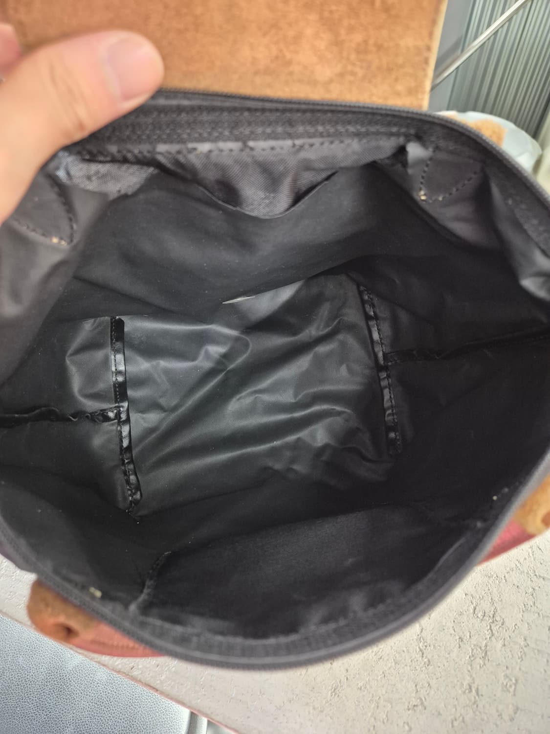 롱샴 르 플리아쥬 토트백 블랙 상품이미지7