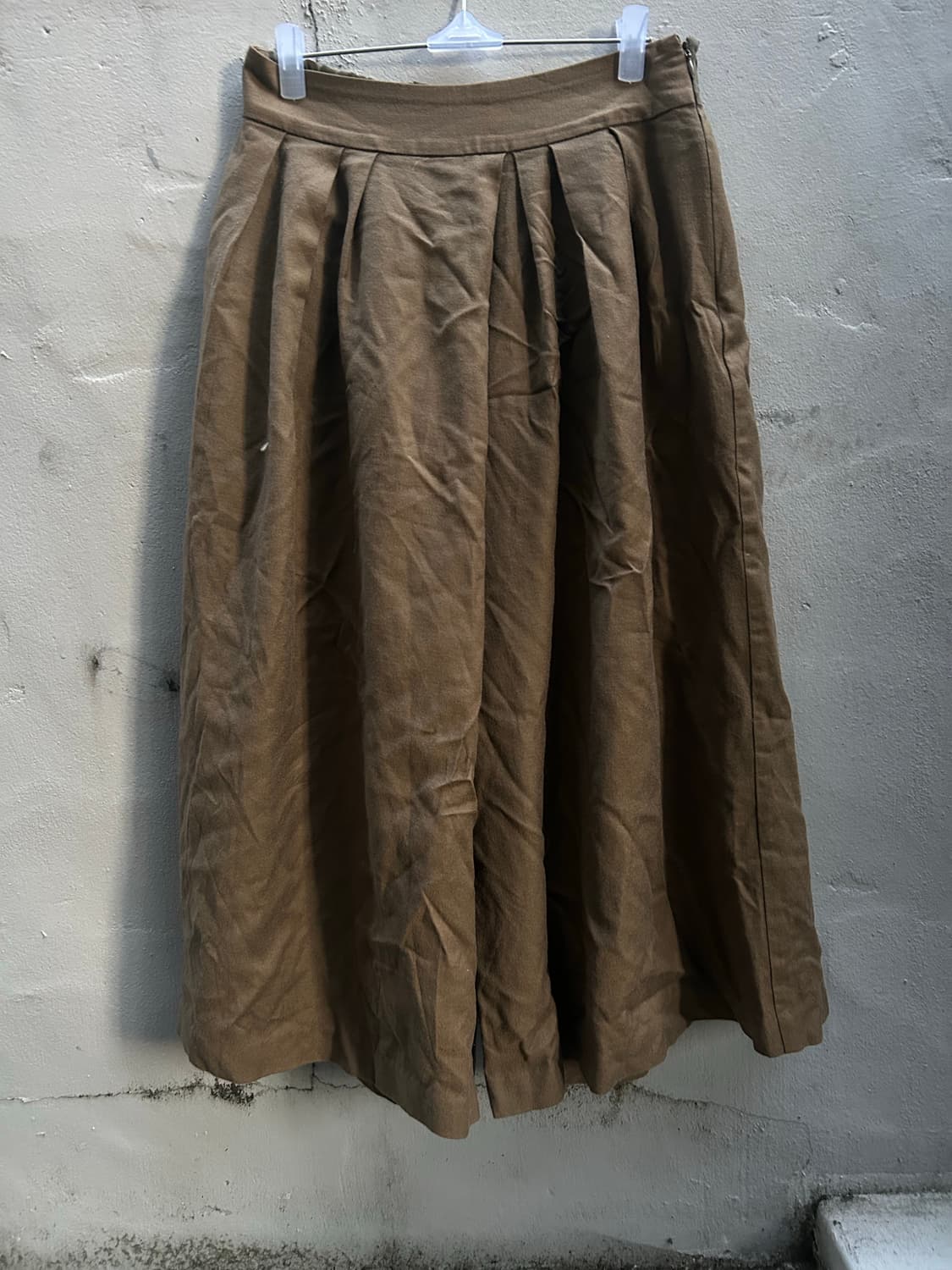 2000s JPN 니혼진 베이지 와이드 벌룬핏 팬츠  상품이미지3