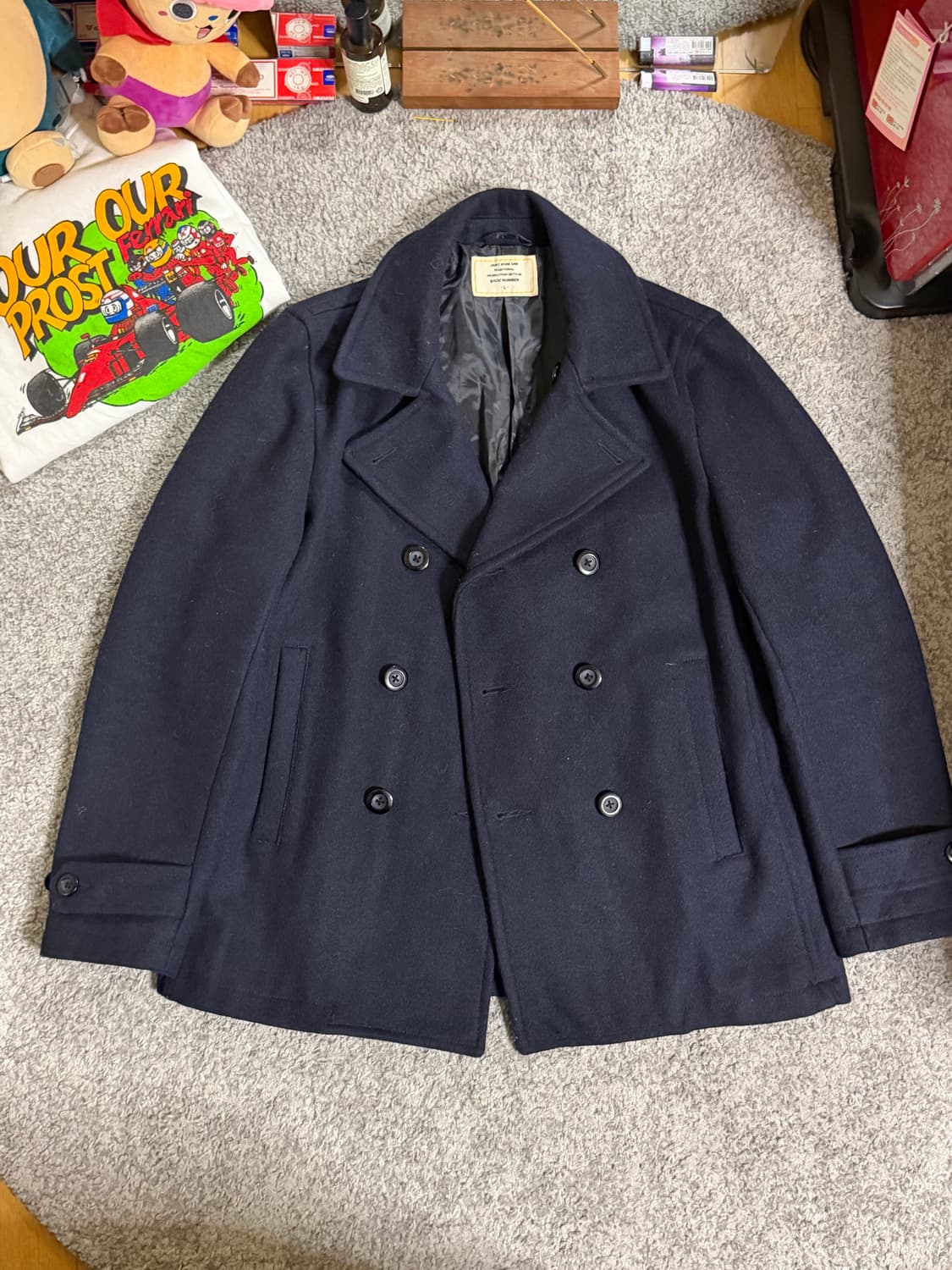 Back Number 백넘버 울 피코트 상품이미지1