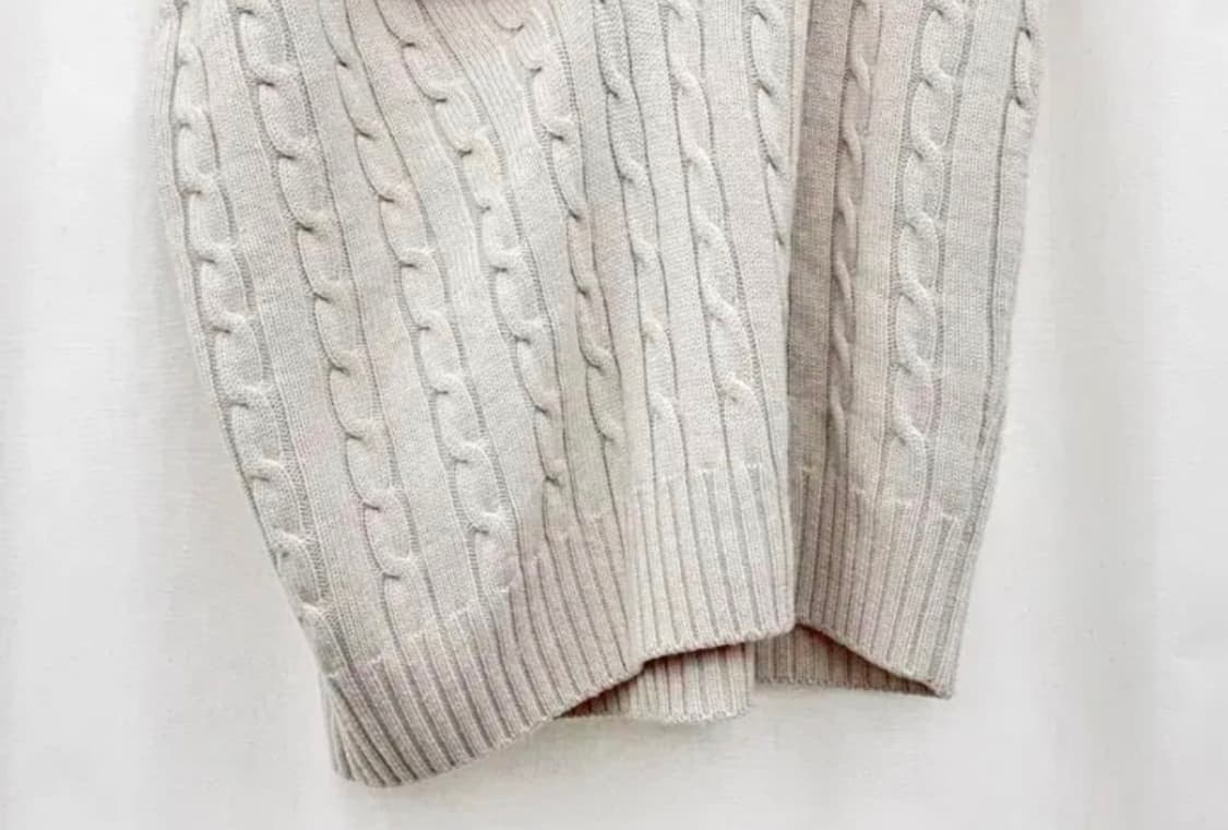 와이프로젝트 트리플 넥라인 니트 베스트 상품이미지6