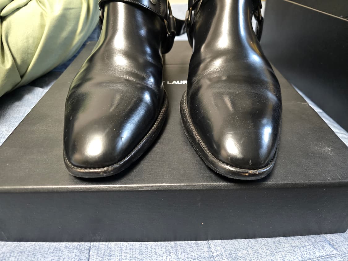 생로랑 모터사이클 하네스 부츠 43사이즈 상품이미지3