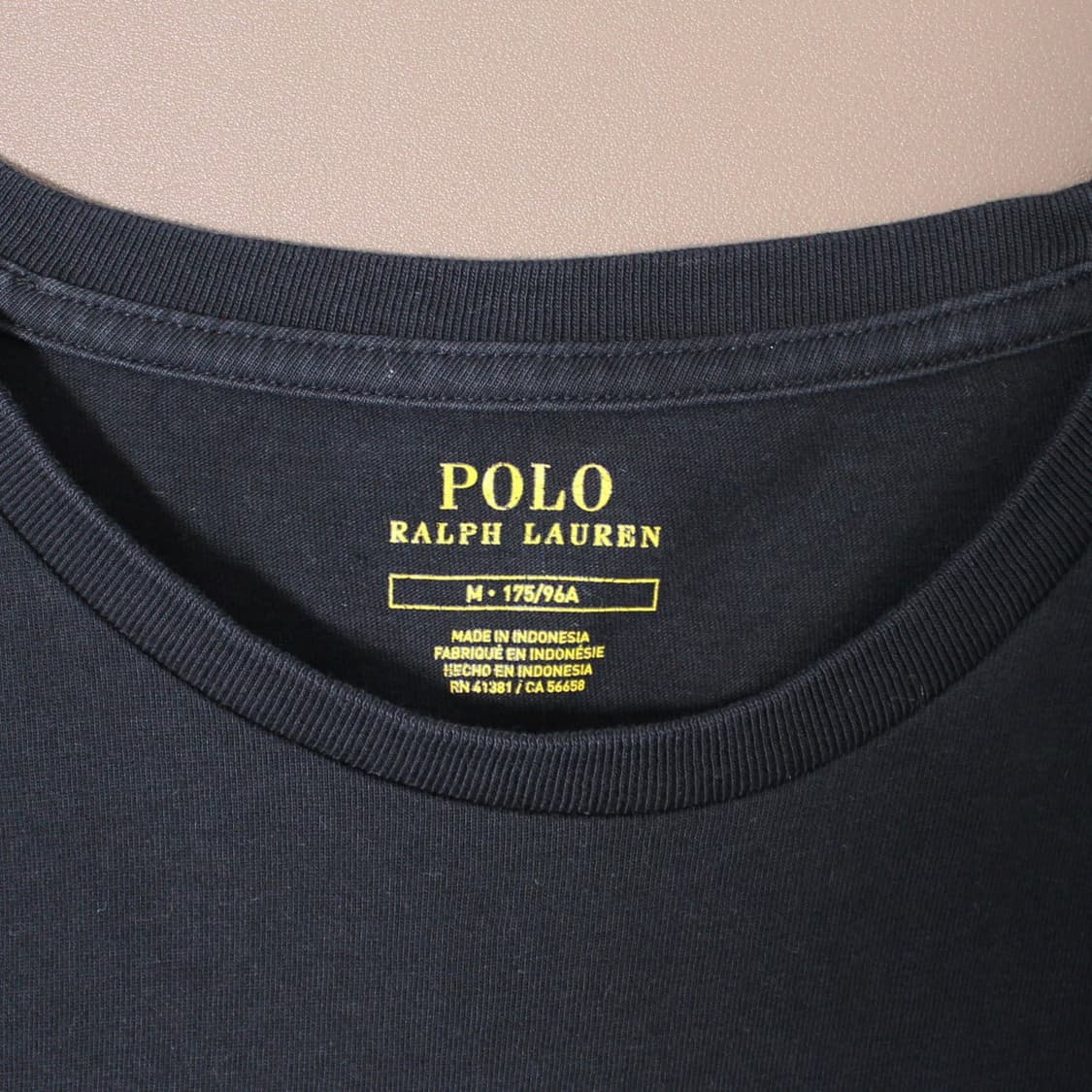 Polo 폴로 랄프로렌 라운드 블랙 반팔 상품이미지3