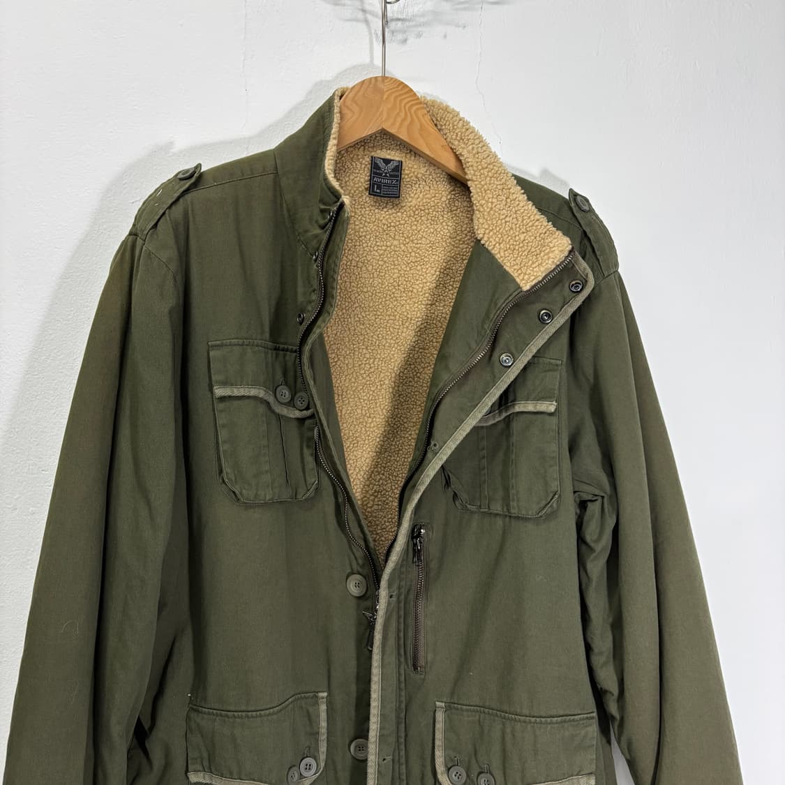 L 아비렉스 카키 야상자켓 상품이미지3
