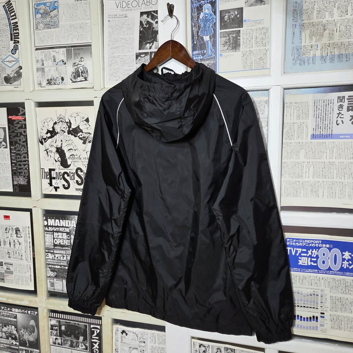 아디다스 블랙 바람막이 자켓 상품이미지4