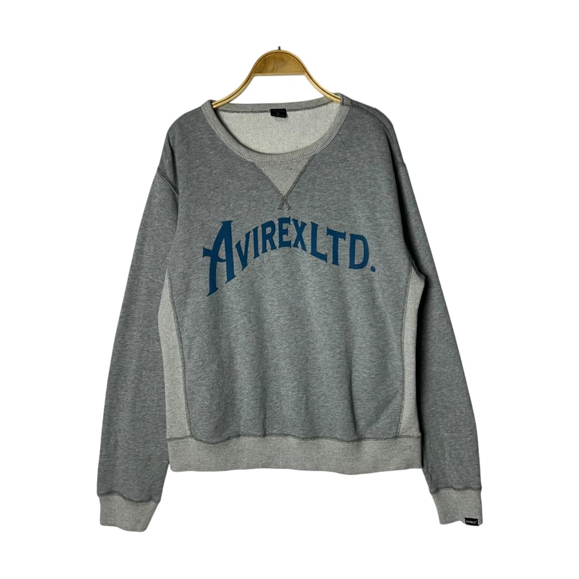 [AVIREX] U.S.A 아비렉스 레터링 스웻 맨투맨 상품이미지1