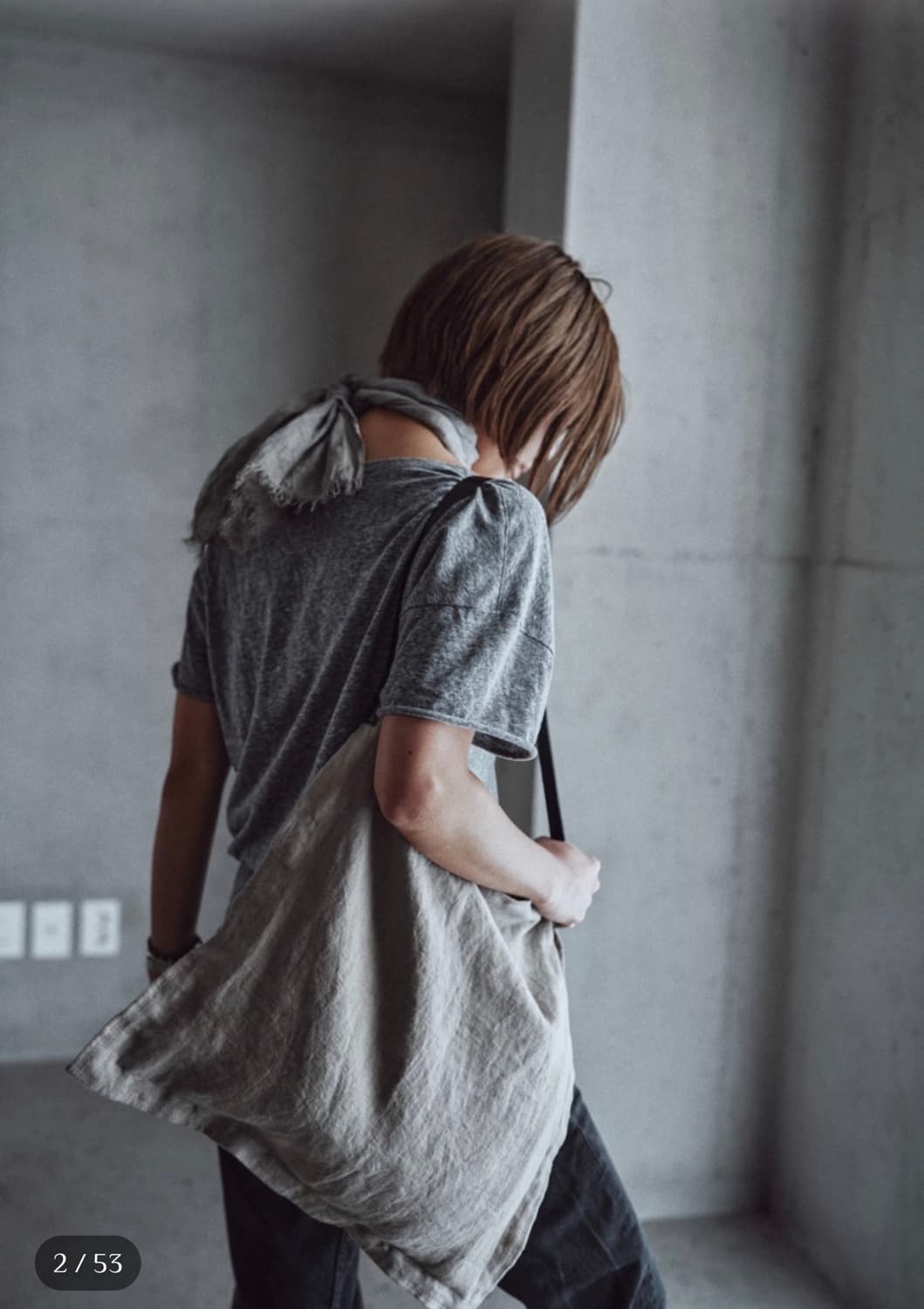모노프리베 린넨 토트백 상품이미지3