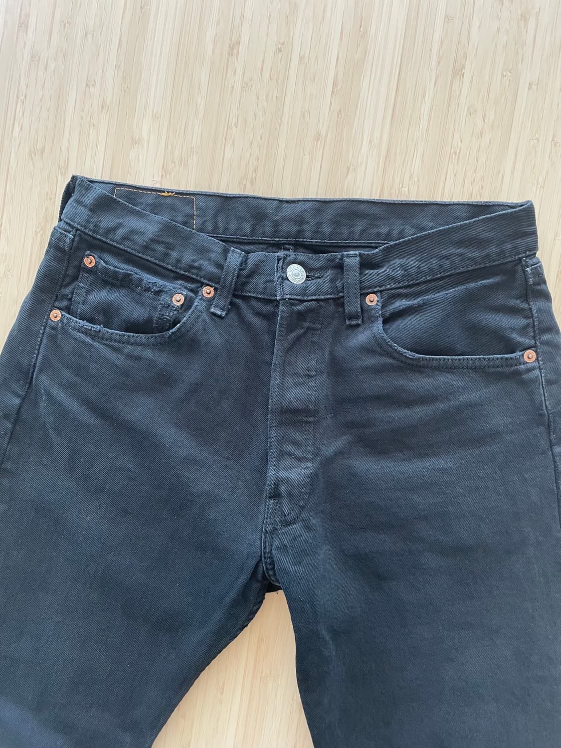 리바이스 501 블랙진 상품이미지2