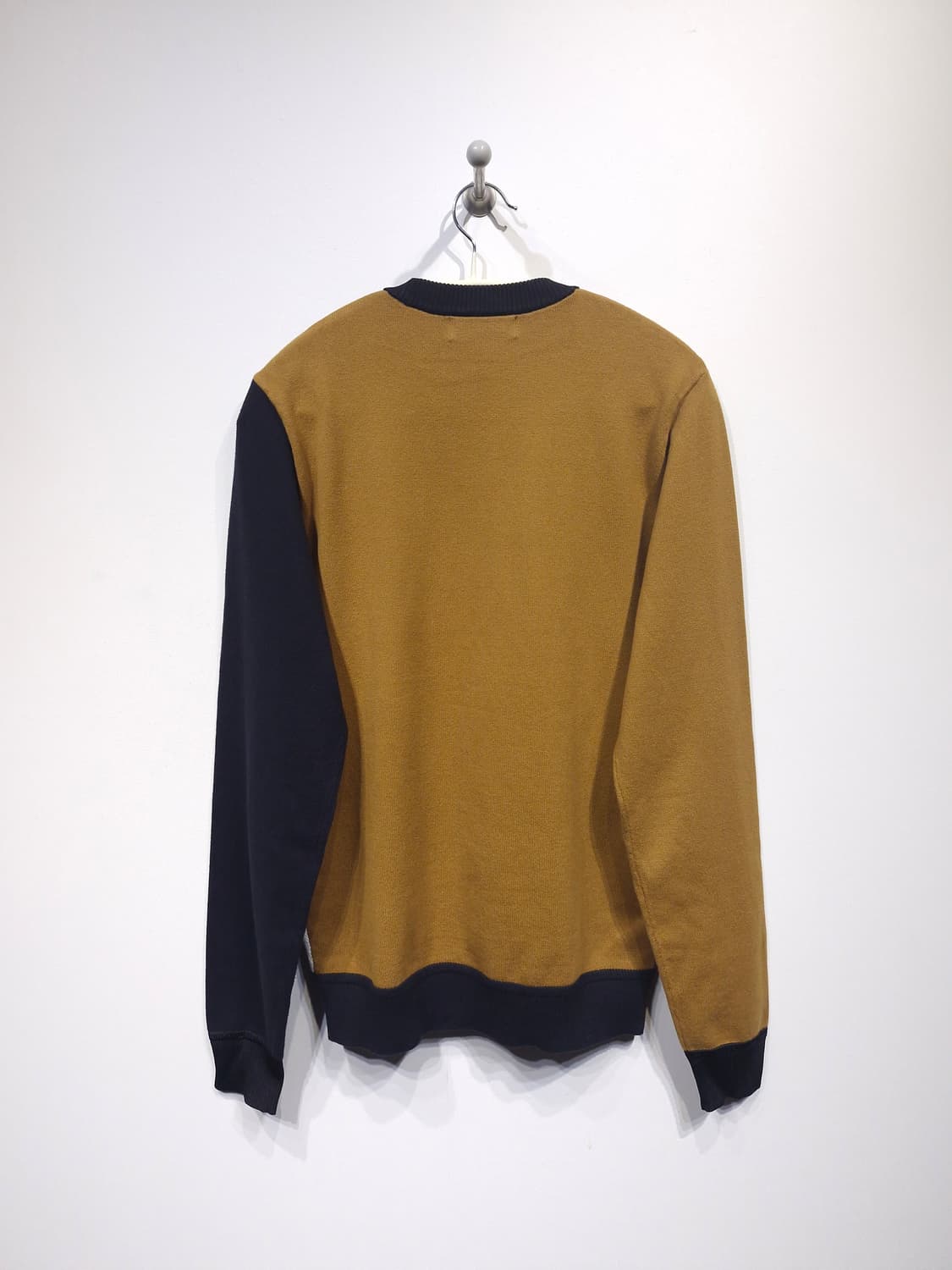 프레드페리(PRED PERRY)사선 블록 니트 상품이미지4