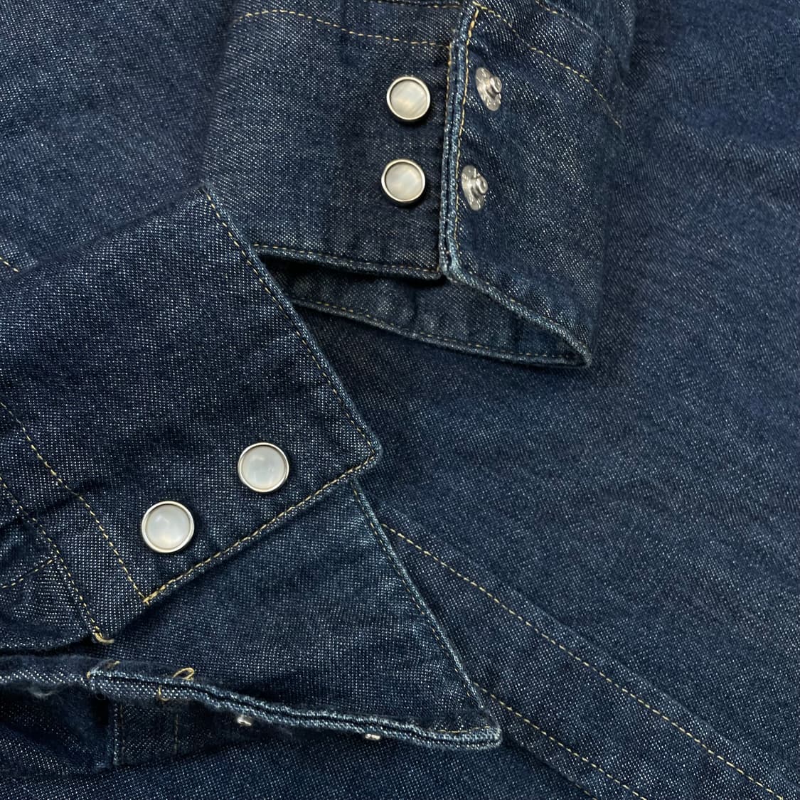 levis 리바이스 웨스턴 데님셔츠 s 상품이미지4