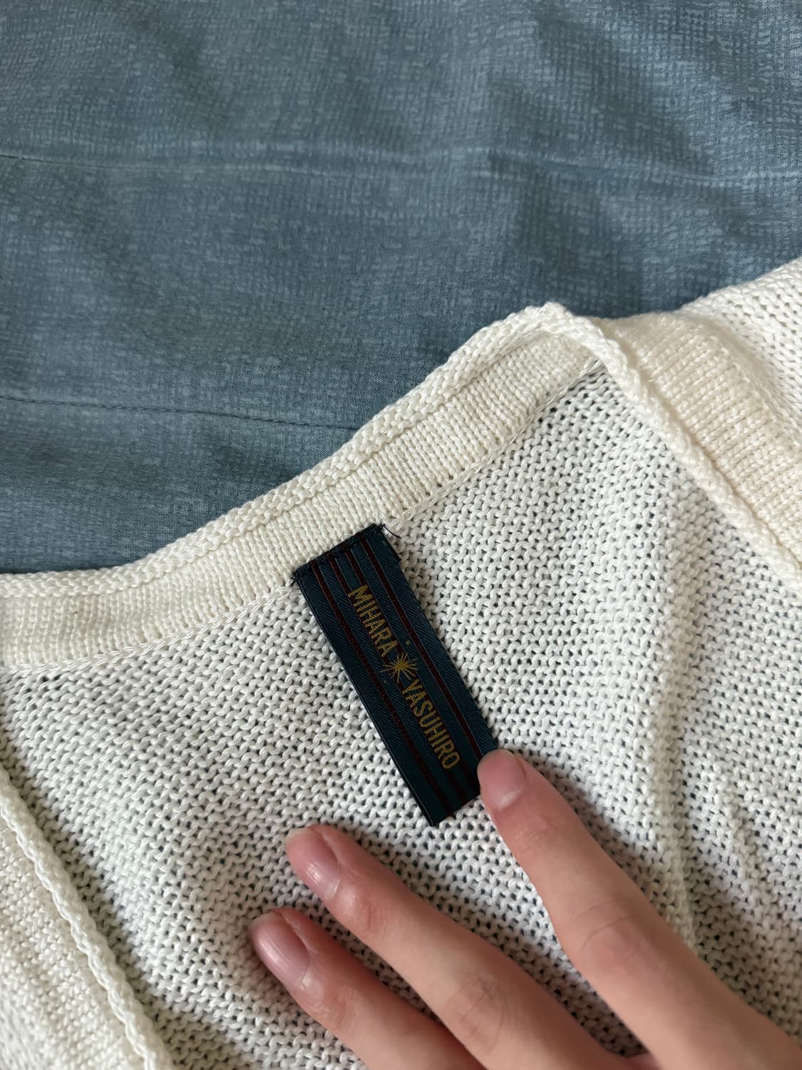 미하라 야스히로 디스트레스 그런지 가디건 상품이미지5