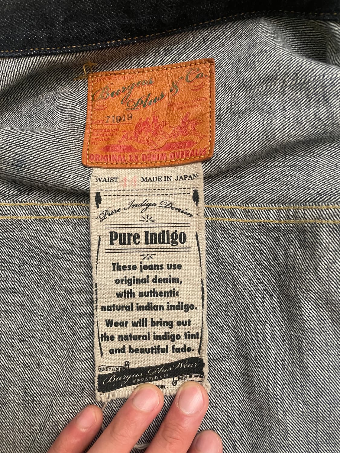 버거스 플러스 2세대 데님자켓(44) 상품이미지5