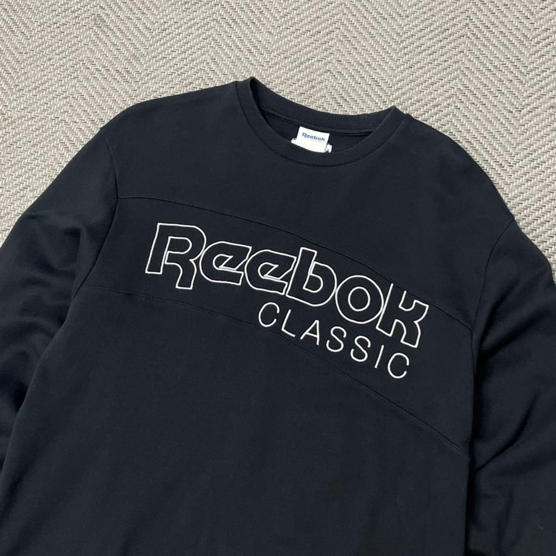 리복 자수 맨투맨 v0061 상품이미지3