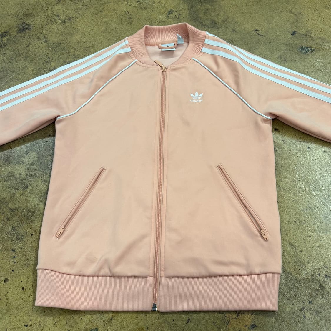 아디다스 딸기우유 핑크 슈퍼스타 져지 트랙탑  상품이미지3