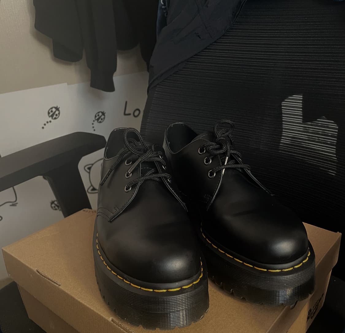 닥터마틴 1461 쿼드 블랙 (280) 판매 합니다! 상품이미지2