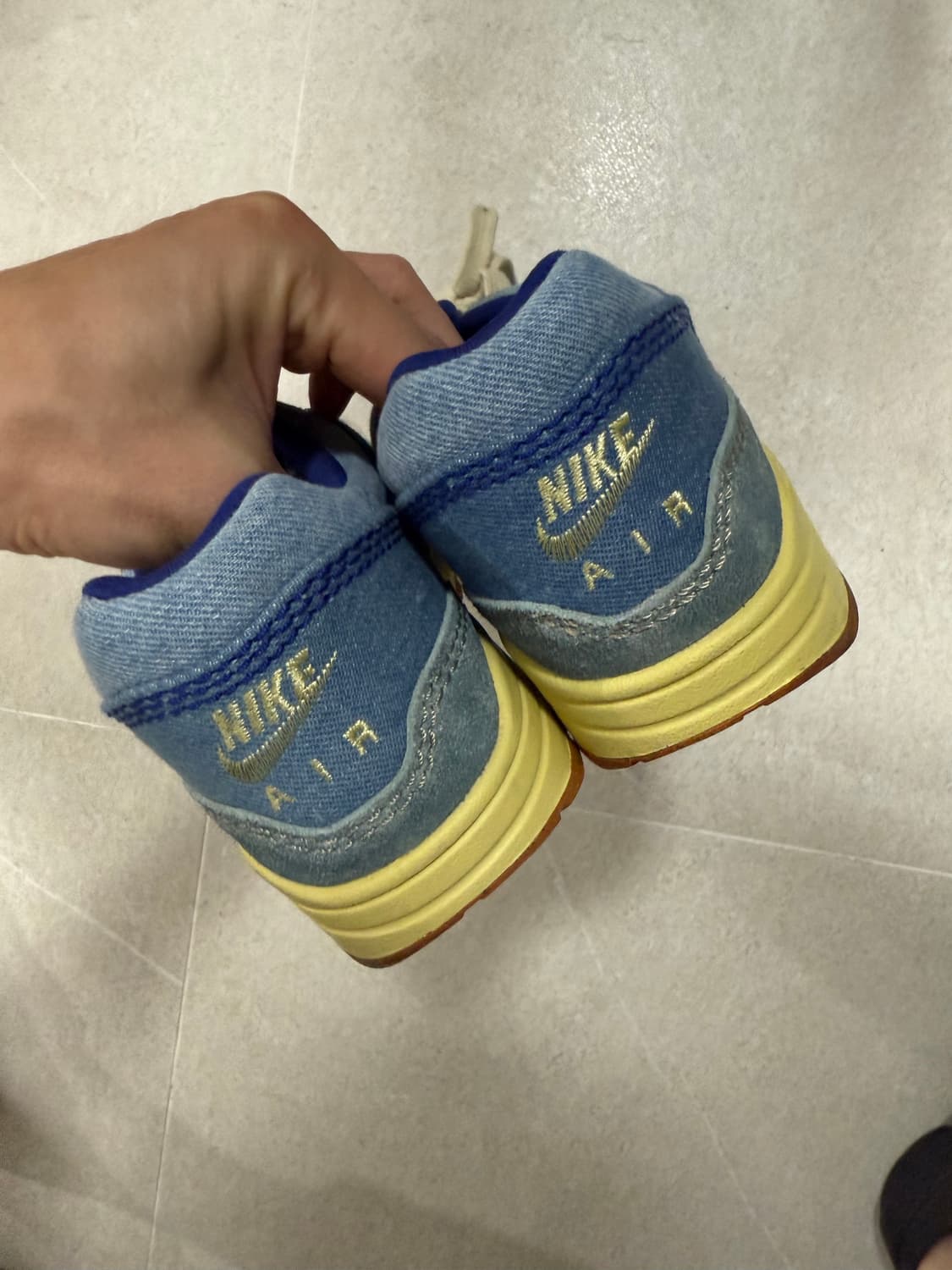 나이키 에어맥스 1 프리미엄 더티 데님 270 상품이미지7