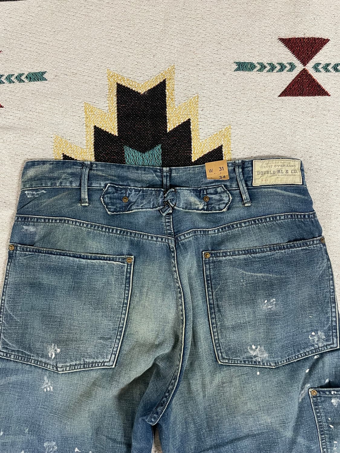 RRL 디스트레스드 카펜터 진 상품이미지3