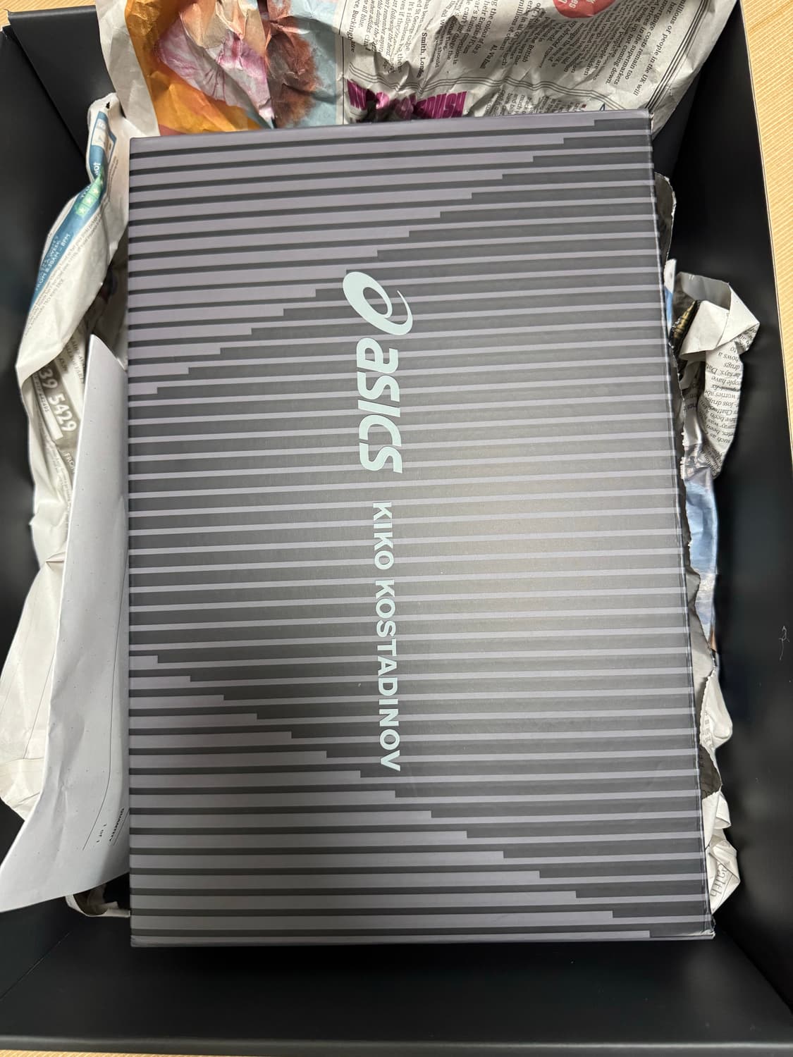 282.5]키코 아식스 ILARGI FF TABI 블랙 상품이미지4