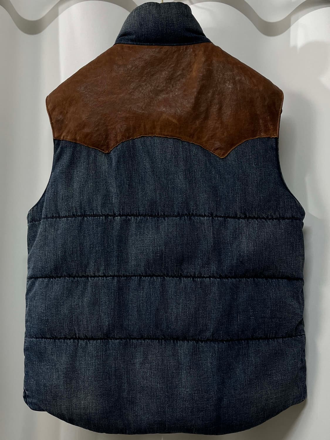 폴로 랄프로렌 사우스 웨스턴 레더 요크 아즈텍 데님 베스트 자켓 상품이미지2