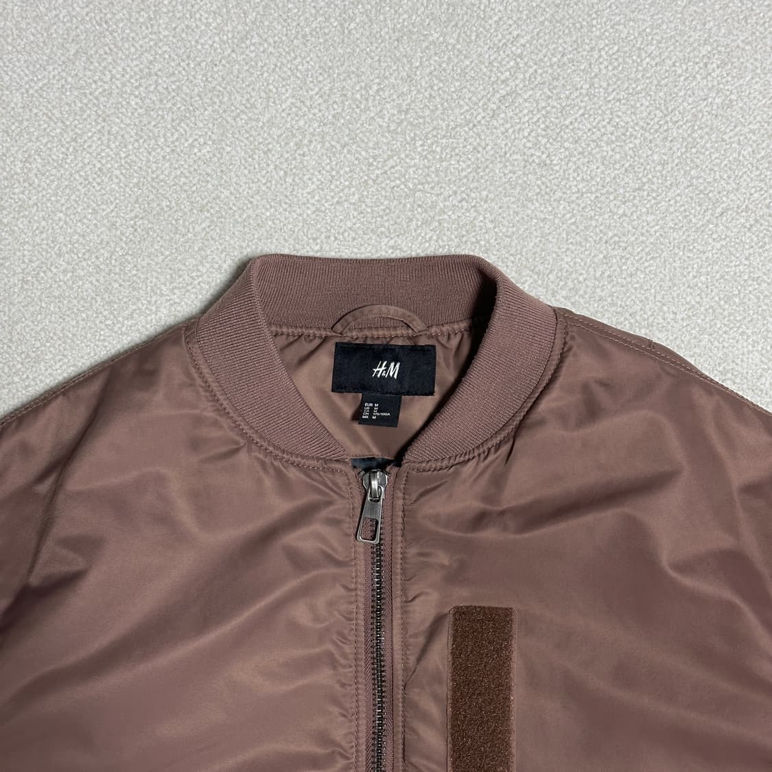 H&M 나일론 보머 재킷 상품이미지5