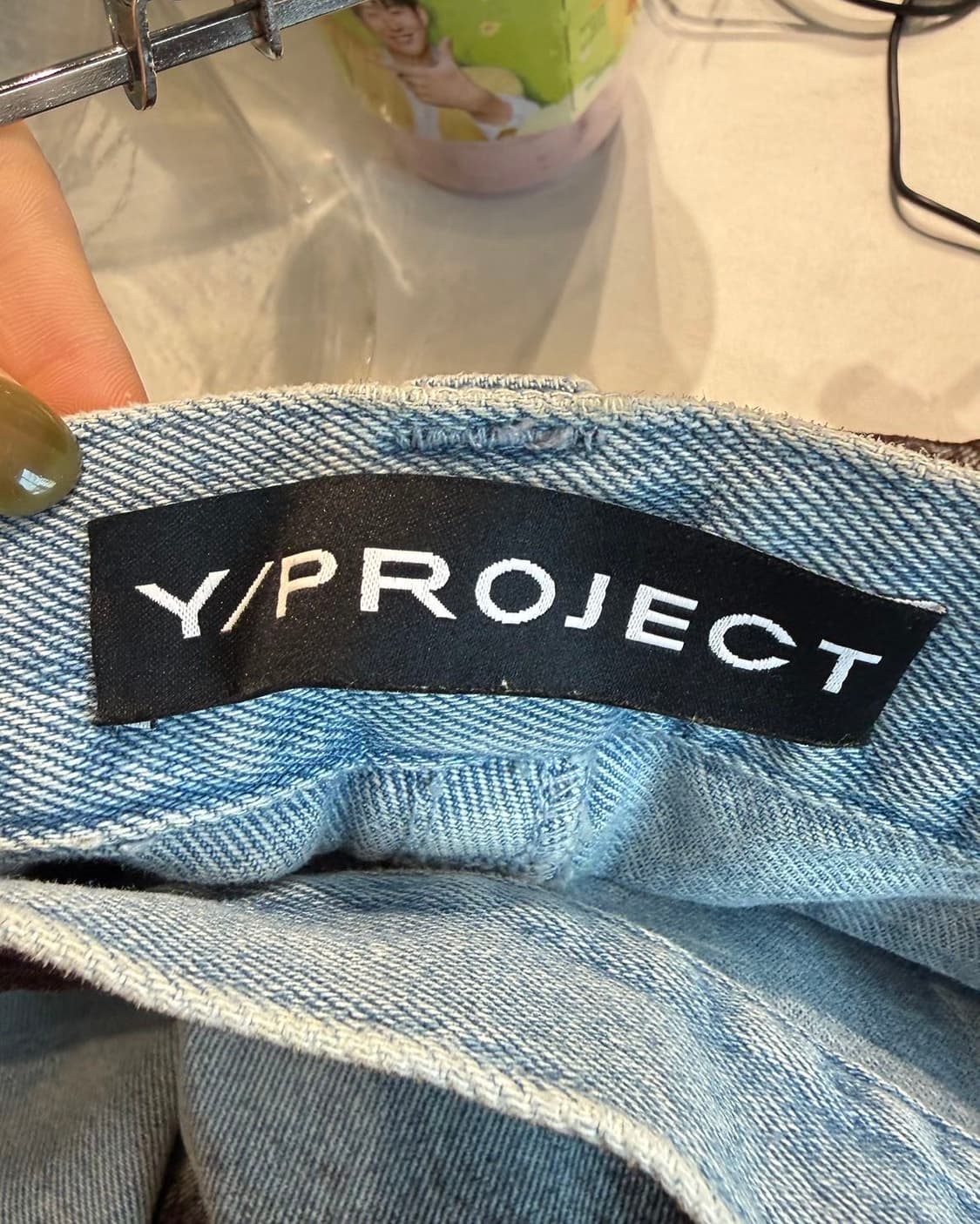 와이 프로젝트 데님 수플레 프린팅 팬츠  상품이미지9