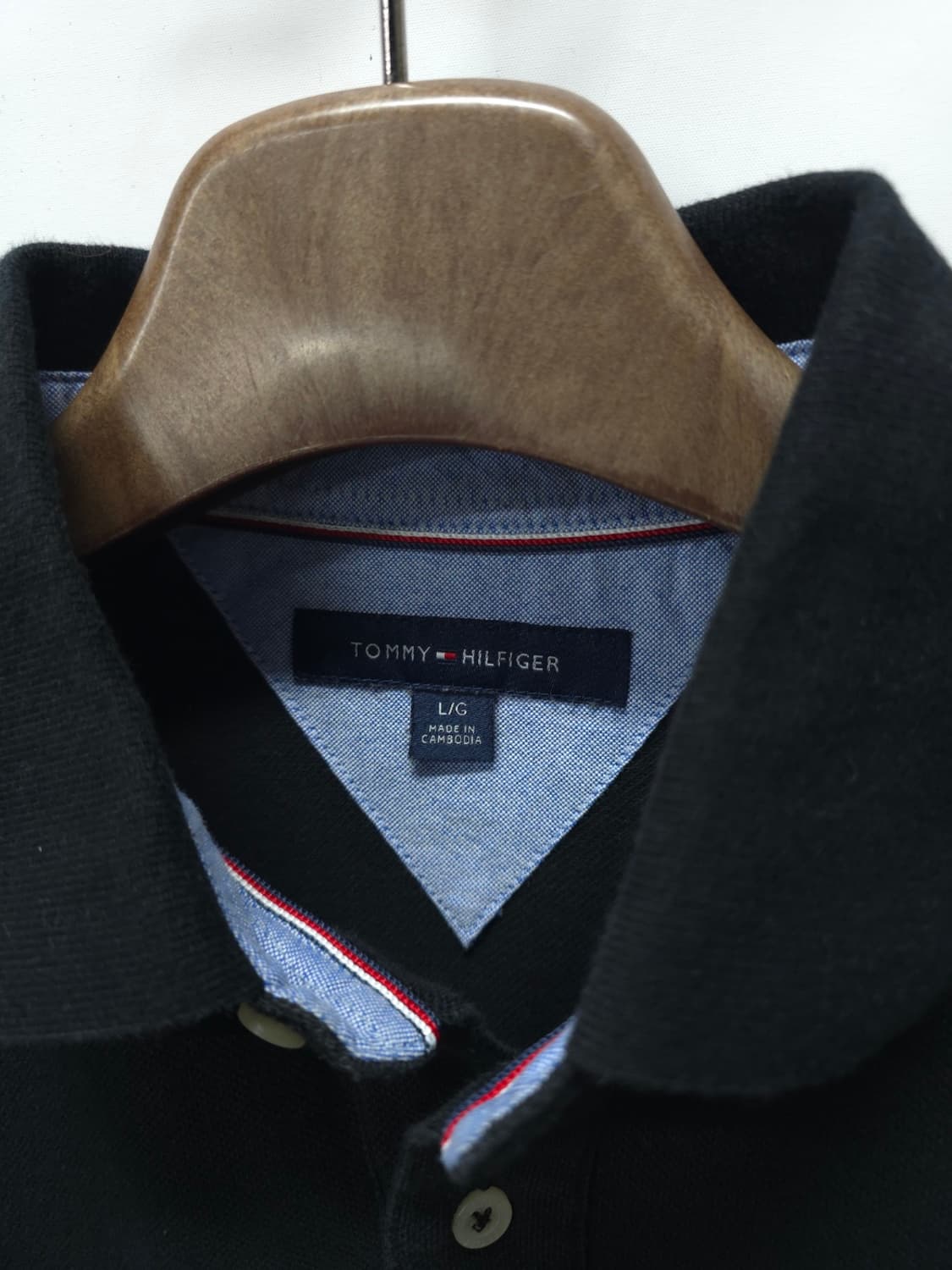 타미힐피거 블랙 pk 카라티 (남성100~105) 상품이미지6