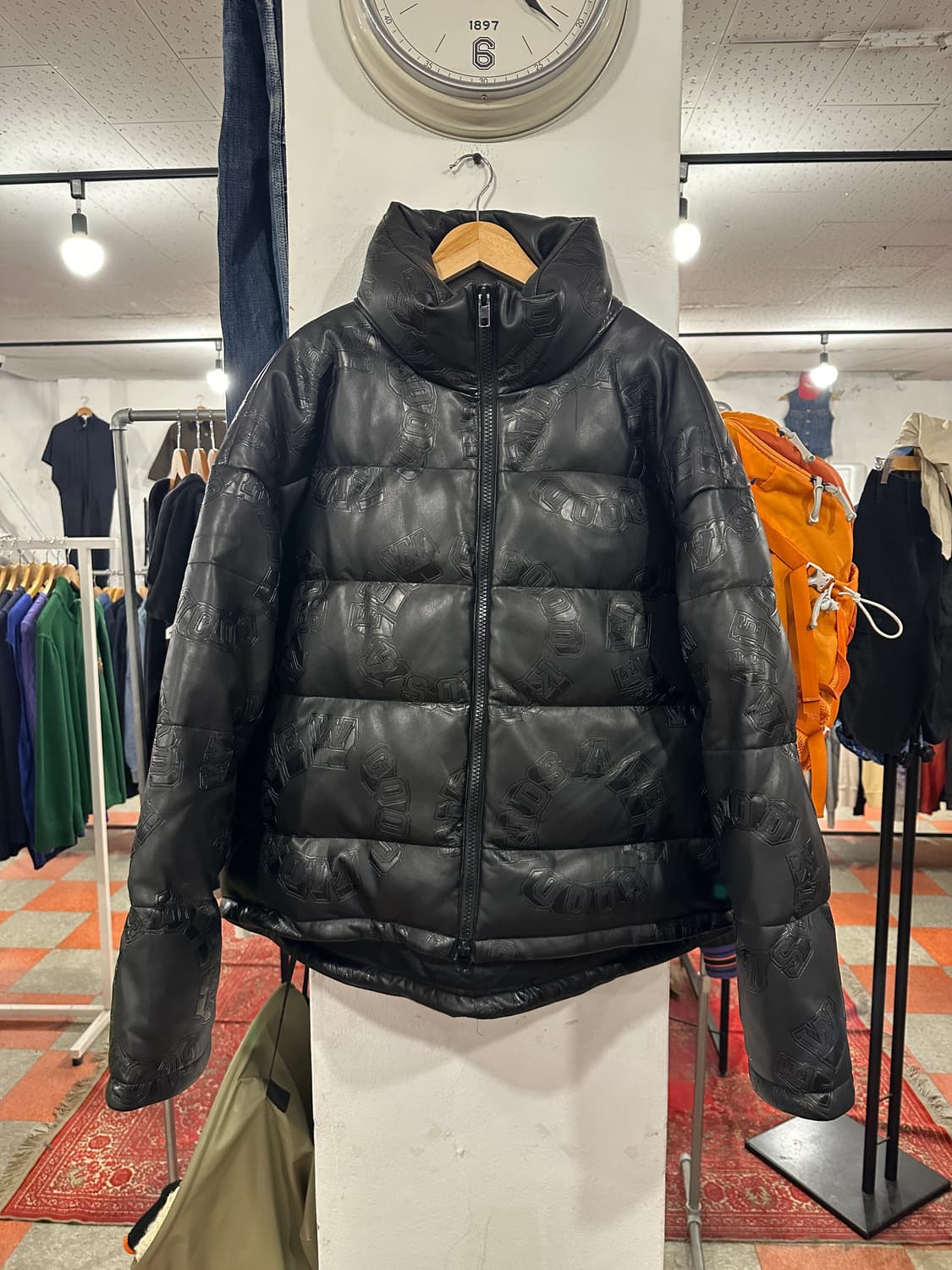 afew 레더패딩 상품이미지1