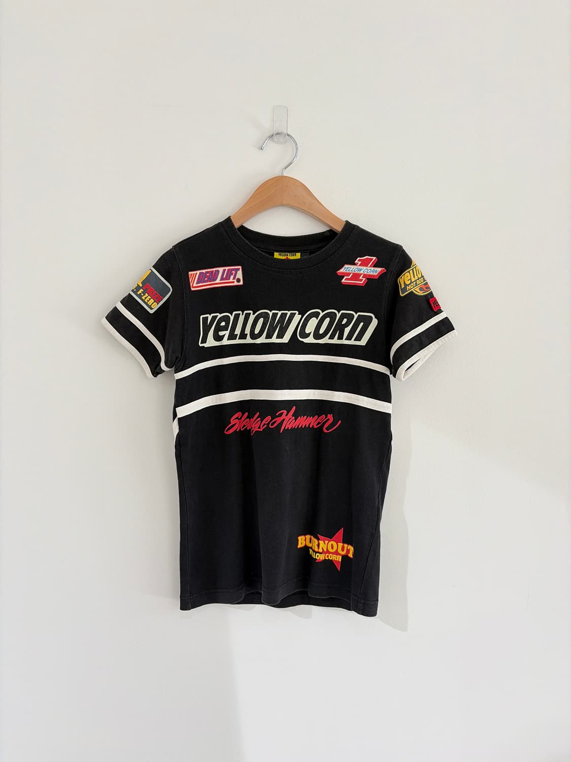 YELLOW CORN racing sport t-shirt 상품이미지1