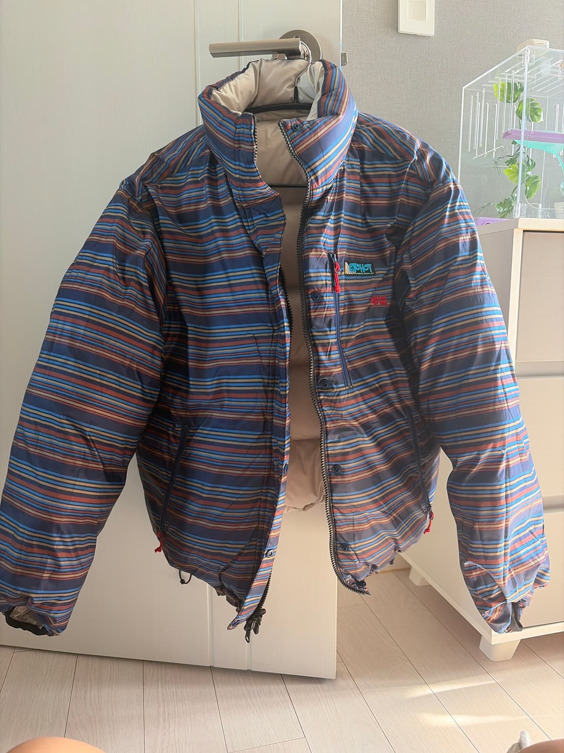 새상품) 테켓 리버시블 패딩 M 상품이미지4