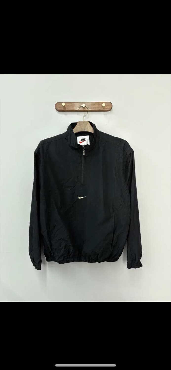 나이키 센터 스우시  올드스쿨 아노락 웜업 블랙 자켓 H2322 상품이미지2