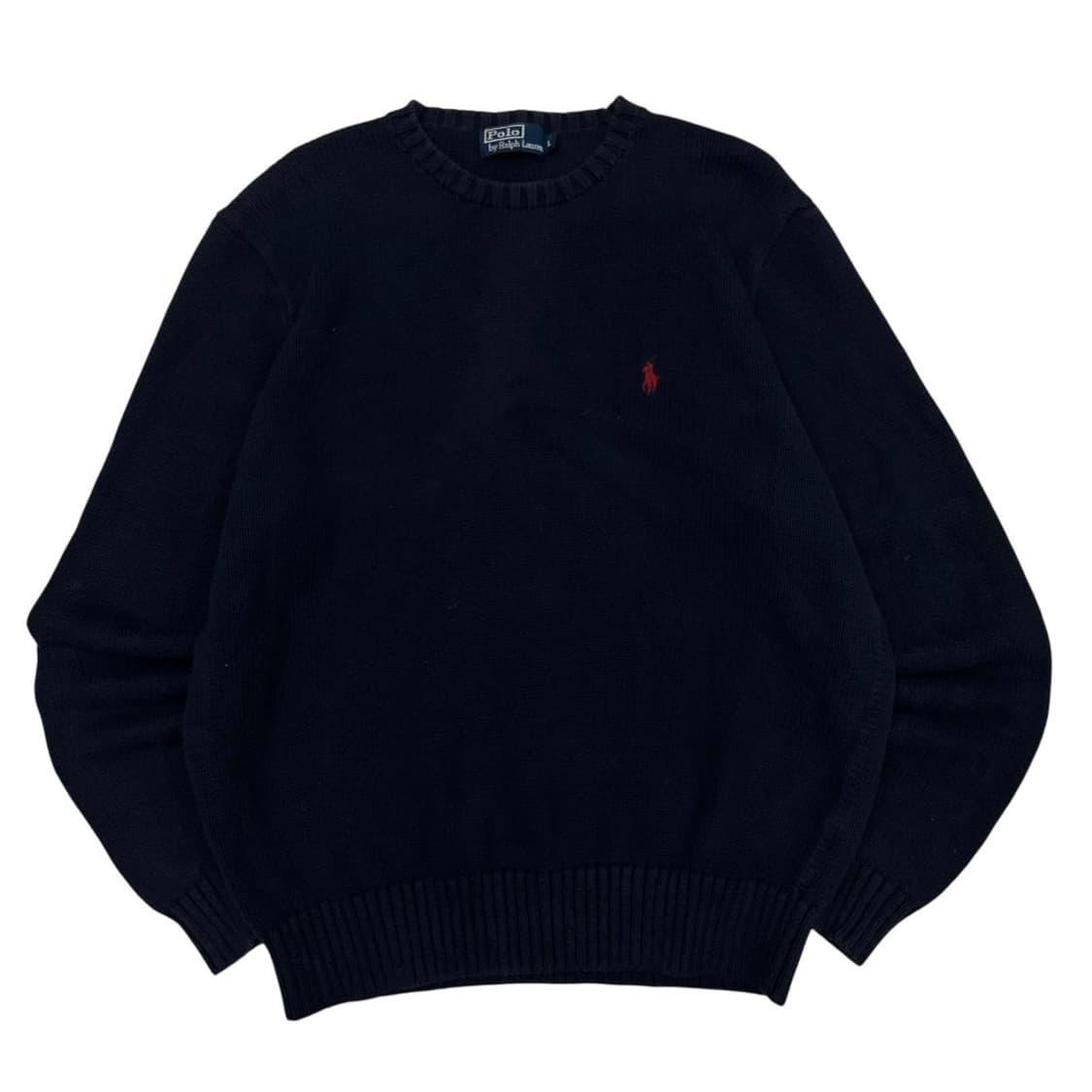 폴로 랄프로렌 레드포니 네이비 니트 L 상품이미지1
