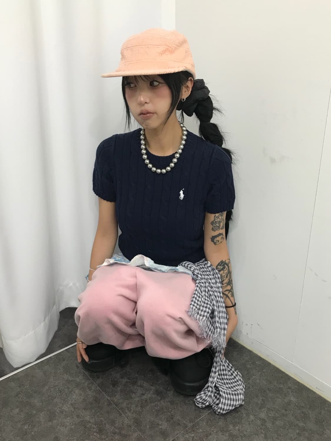 Polo half Knit 상품이미지2